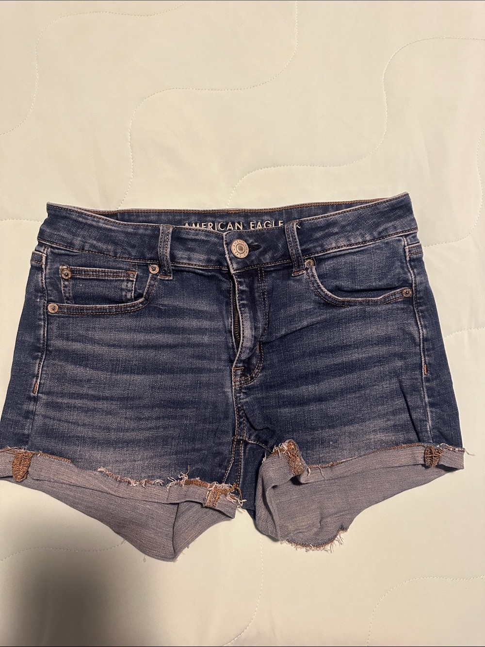 American Eagle Outfitters Indigo Blue Denim Cutoff Shorts